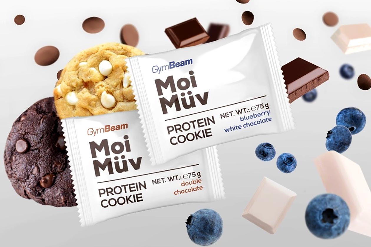 gymbeam moi muv protein cookie