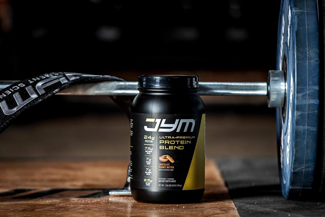 jym plant protein powder and protein bar