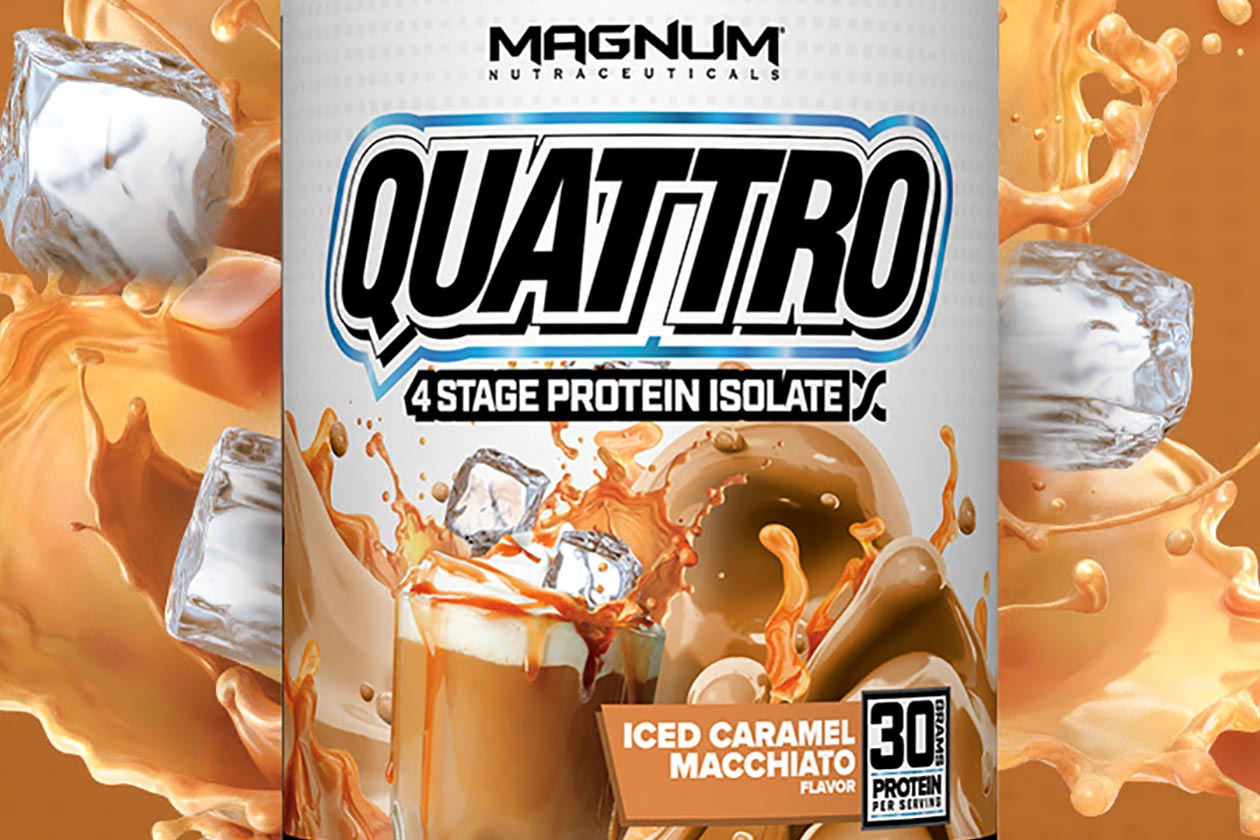 magnum iced caramel macchiato quattro