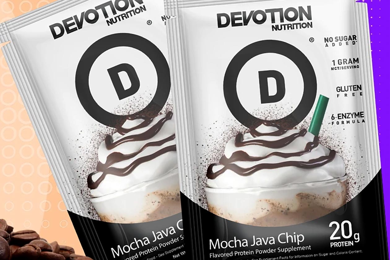 mocha java chip devotion protein powder