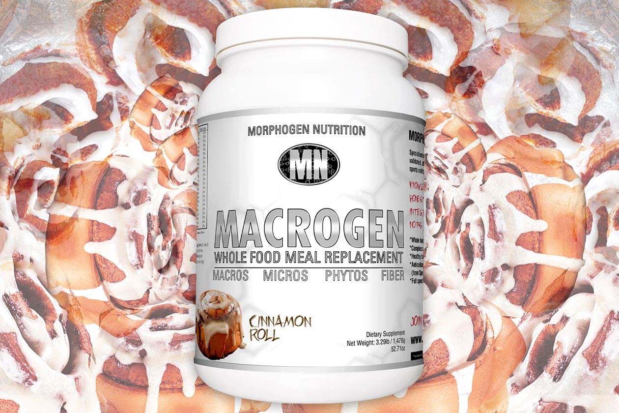 morphogen nutrition cinnamon roll macrogen