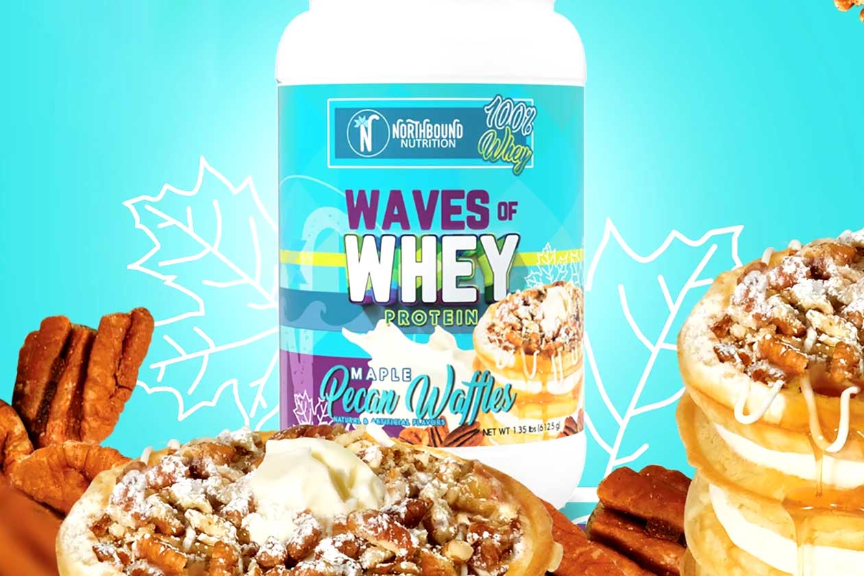 northbound nutrition maple pecan waffles waves of whey