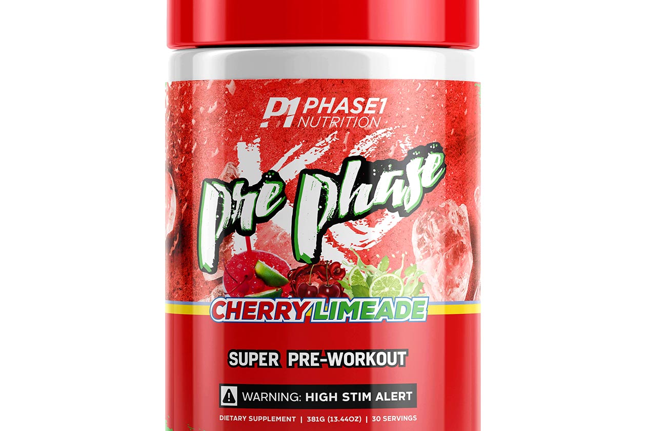 phase one nutrition cherry limeade pre phase