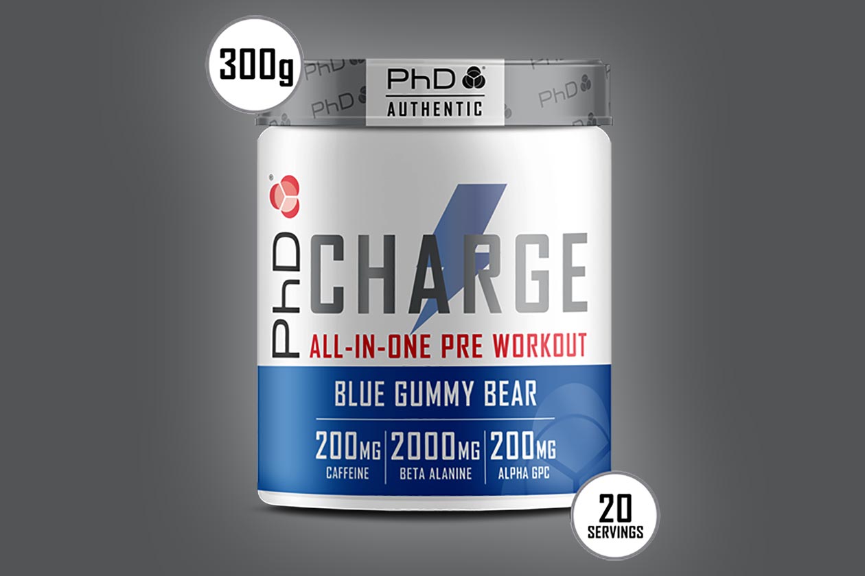 phd nutrition charge pre-workout