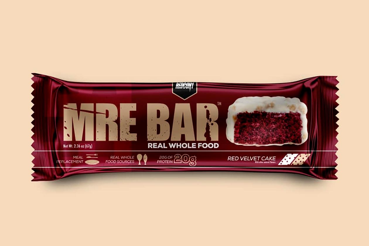 red velvet cake mre bar