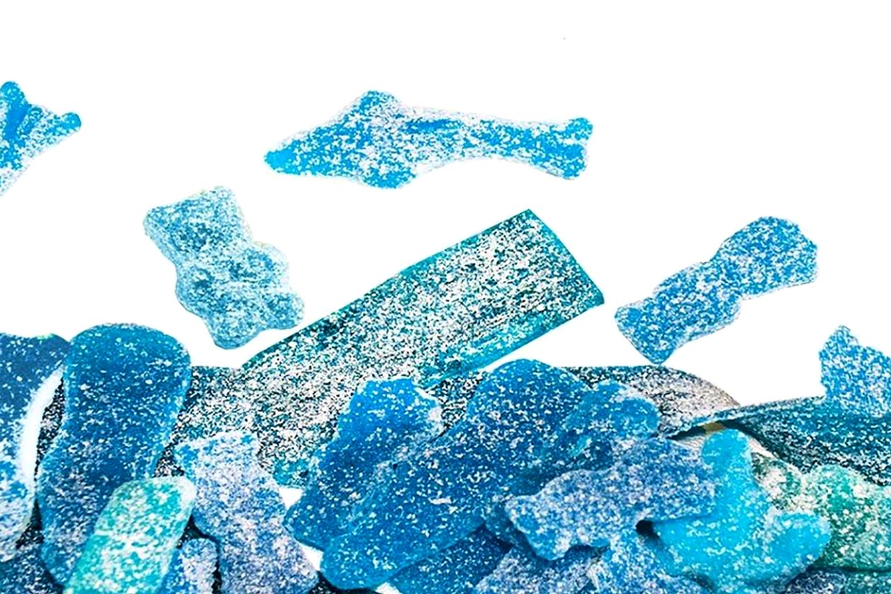 sour blue gummy beam pre-workout