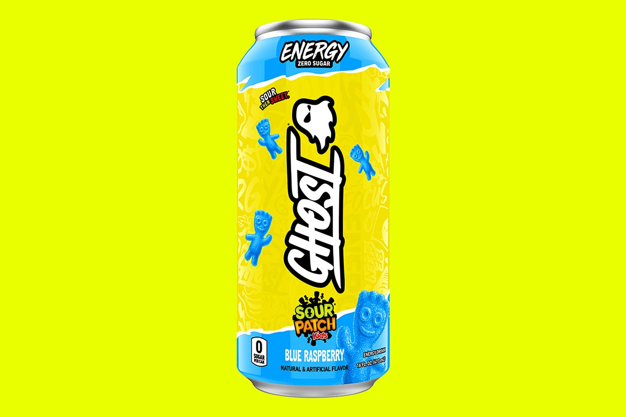 sour patch kids blue raspberry ghost energy