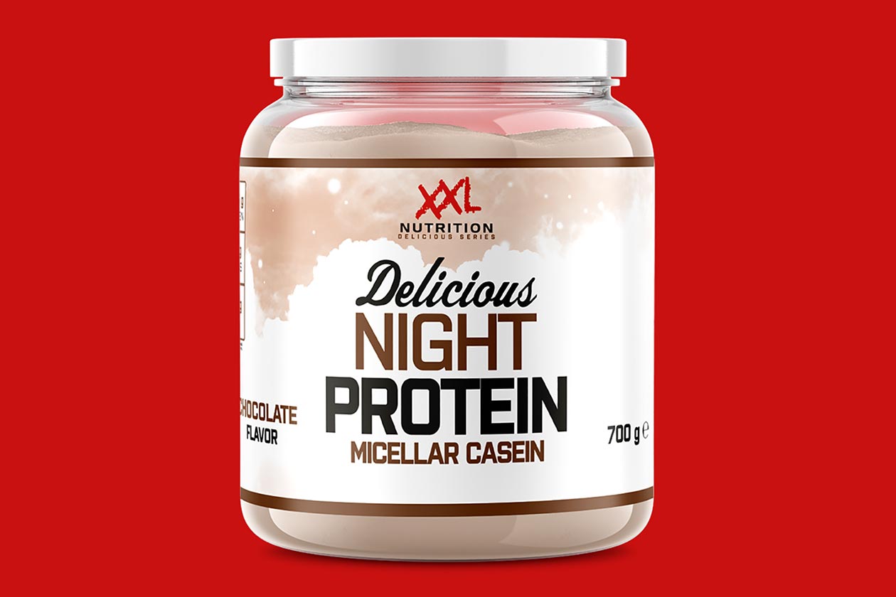 nutrición xxl deliciosa proteína nocturna