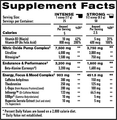 1 up nutrition pre-workout revamp