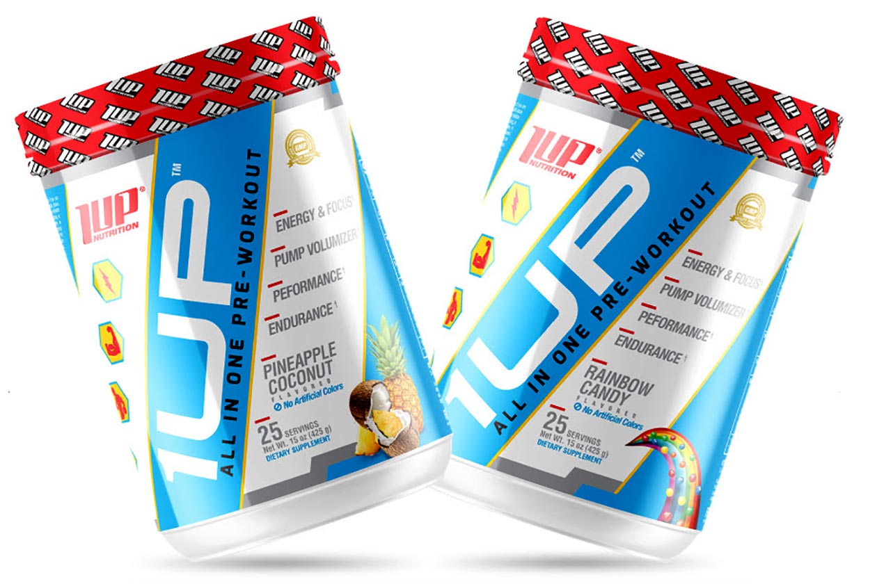 1 up nutrition pre-workout revamp