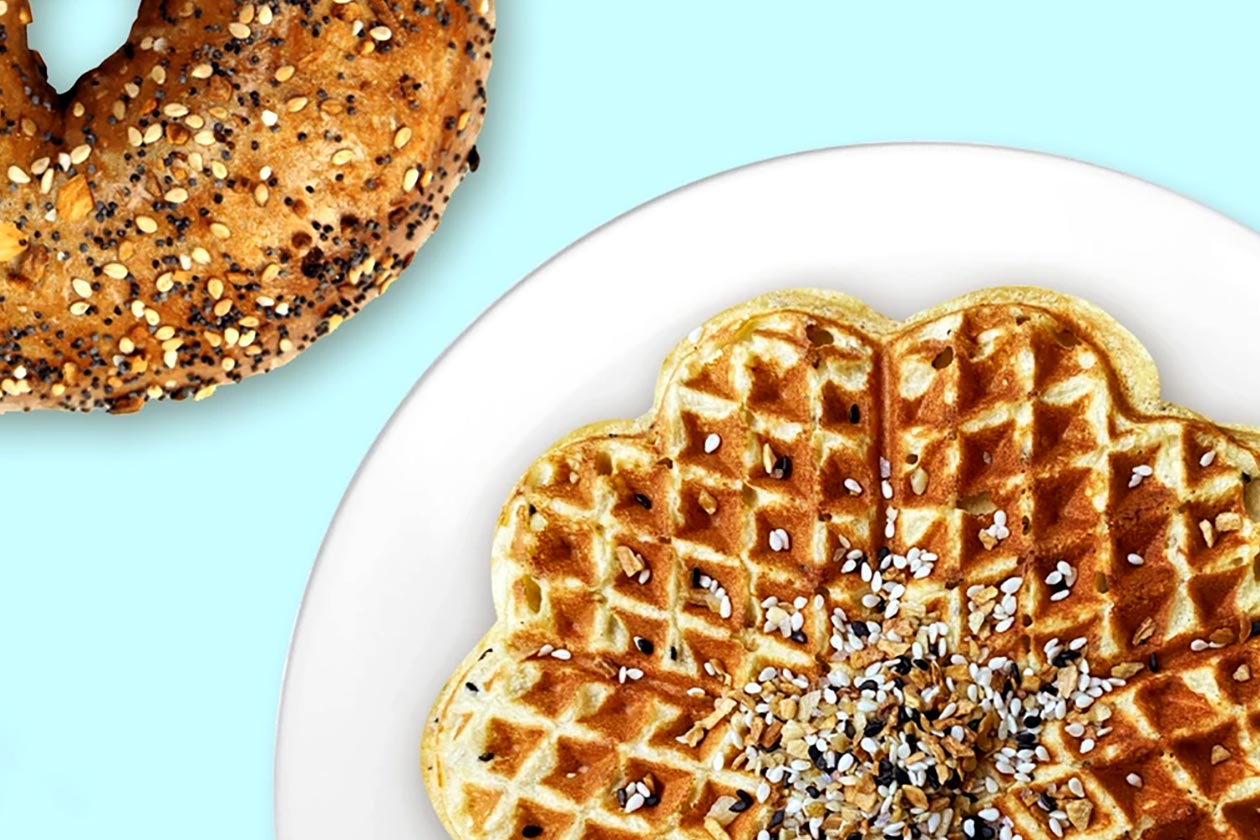 Everything Bagel Viking Waffle