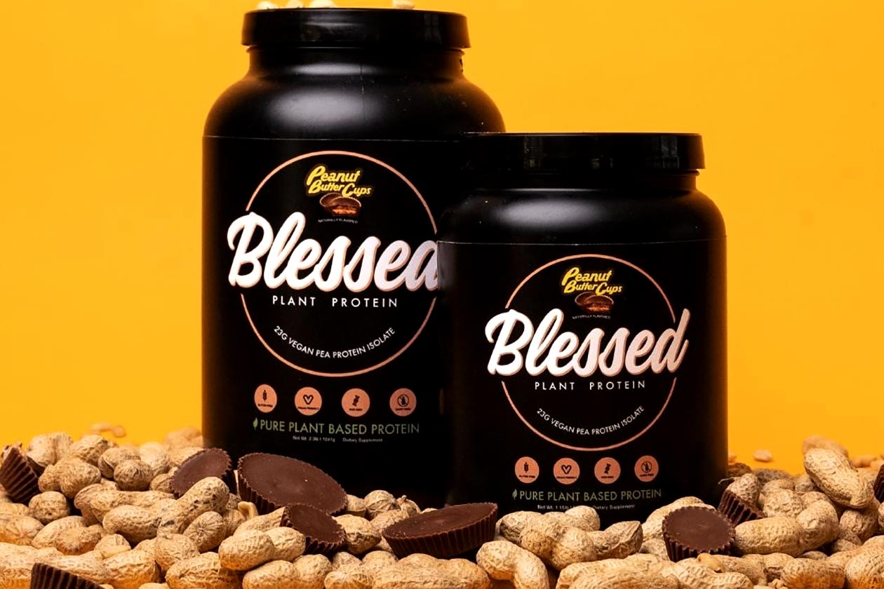 ehp labs peanut butter cups blessed plant protein