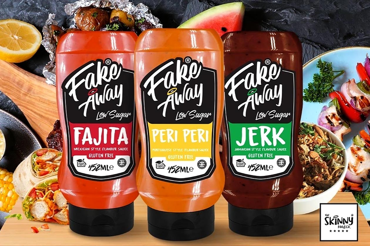 fake away fajita peri peri jerk sauces