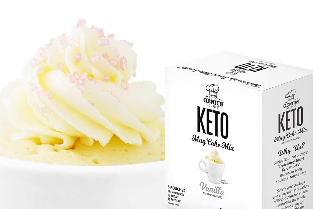 mezcla de pastel de taza keto gourmet genius