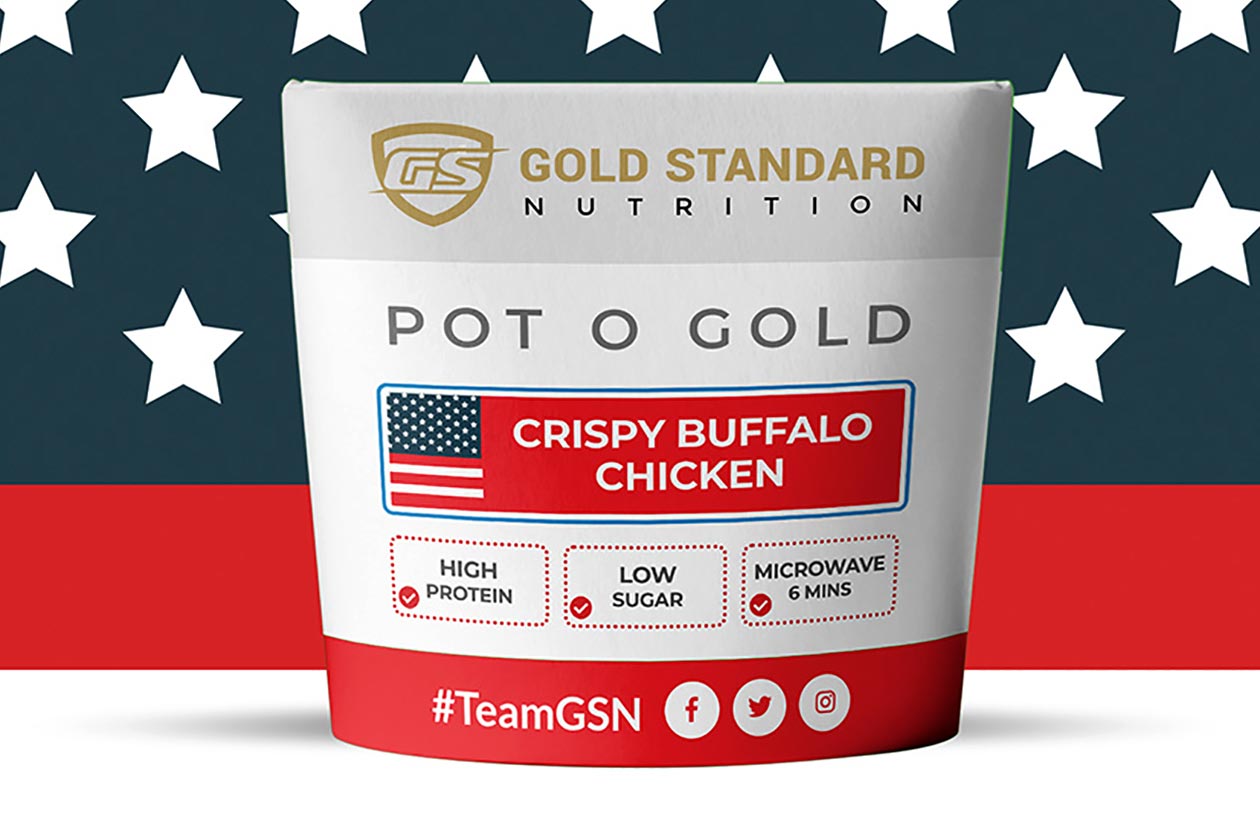 gold standard crispy buffalo chicken pot o gold