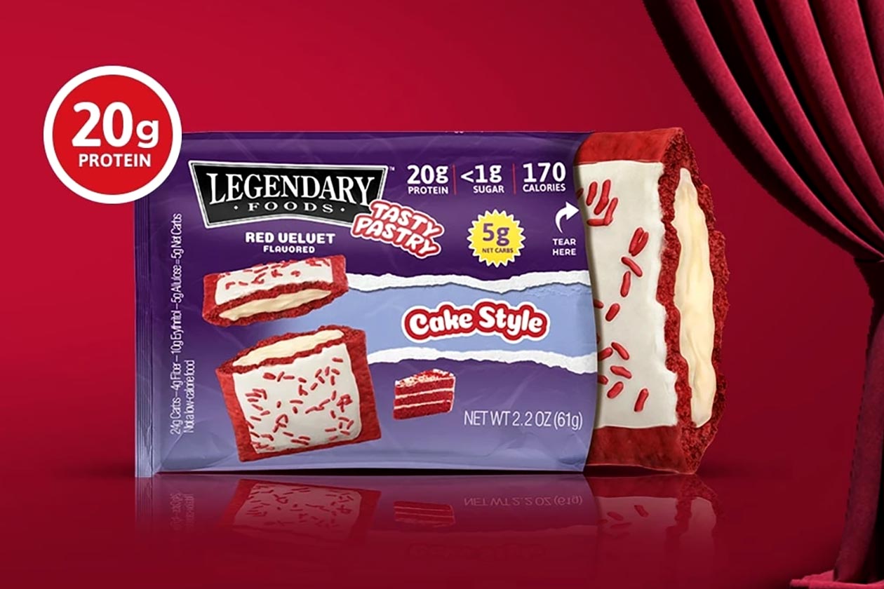 legendary foods red velvet tasty pastry