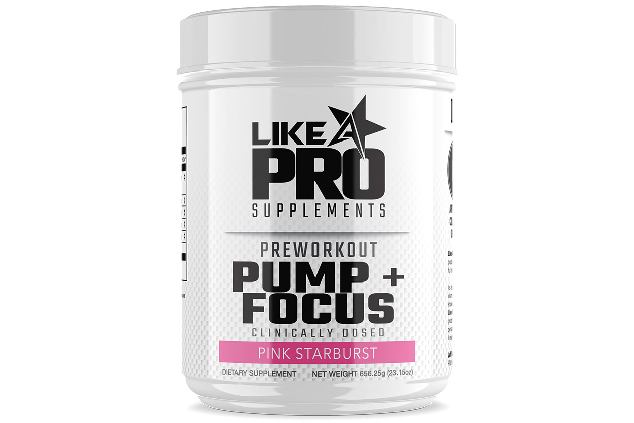 like a pro pump and focus new flavors