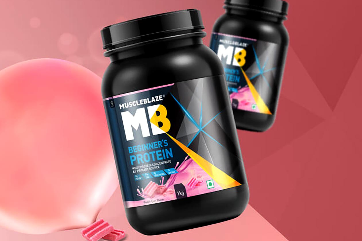 muscleblaze bubble gum beginners protein