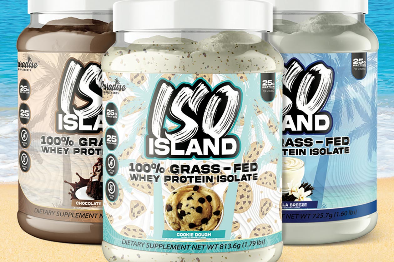 Suplementos de proteína en polvo de Paradise Iso Island