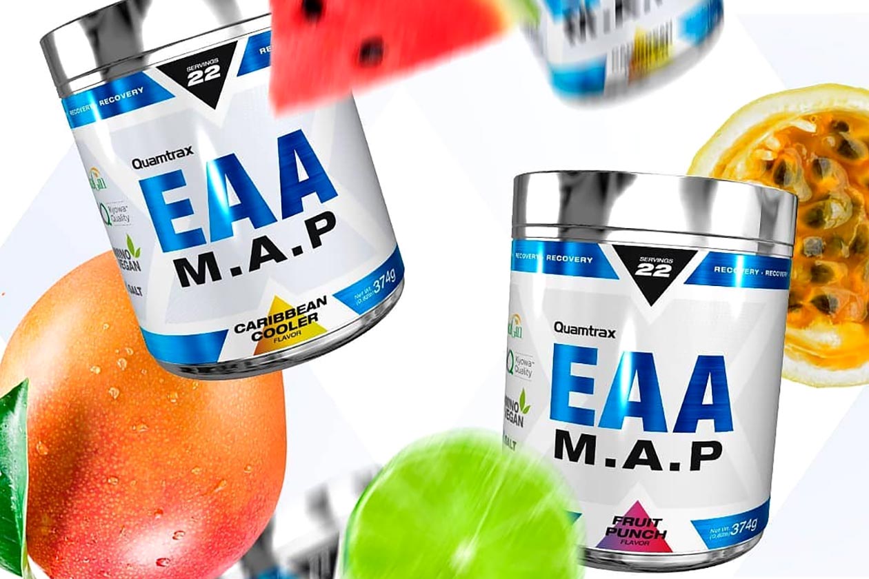 Quamtrax nutrition packs eaa map with 9. 8g of all nine vegan eaas