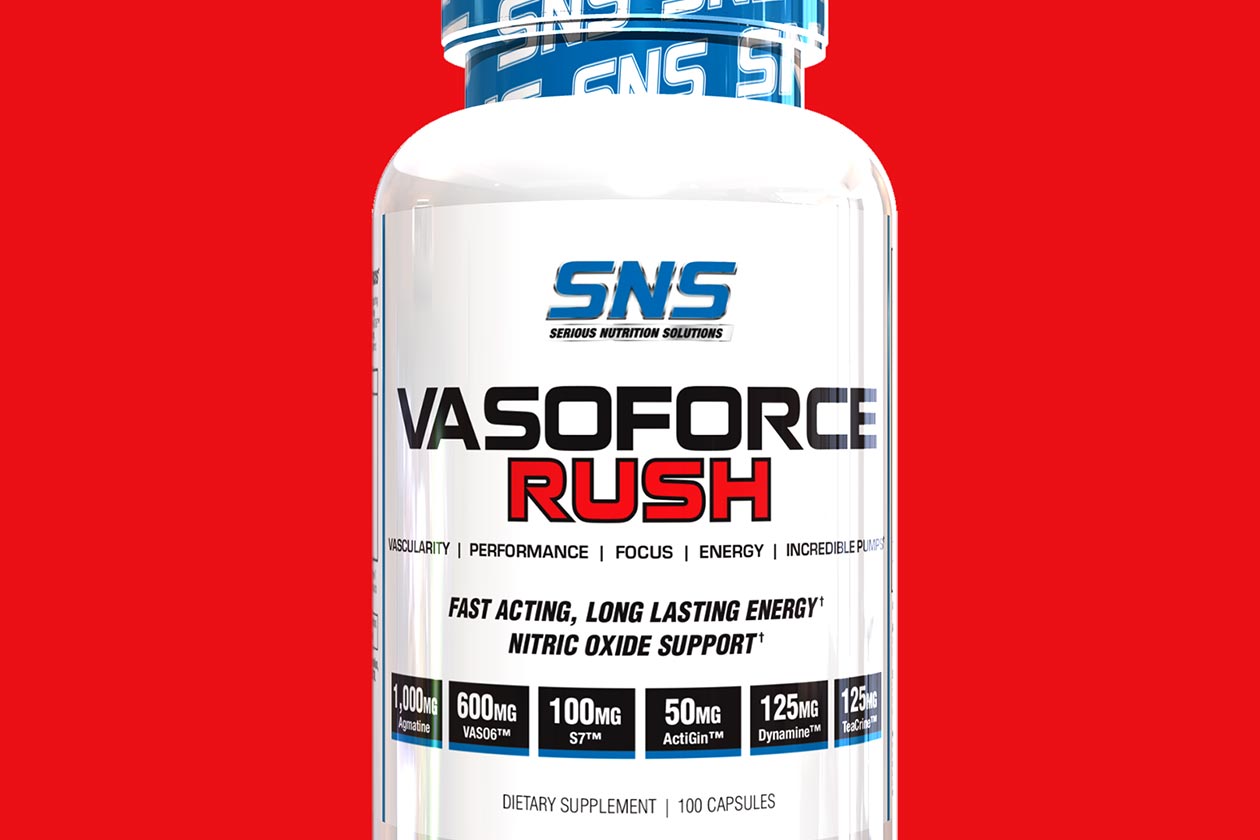 sns vasoforce rush update