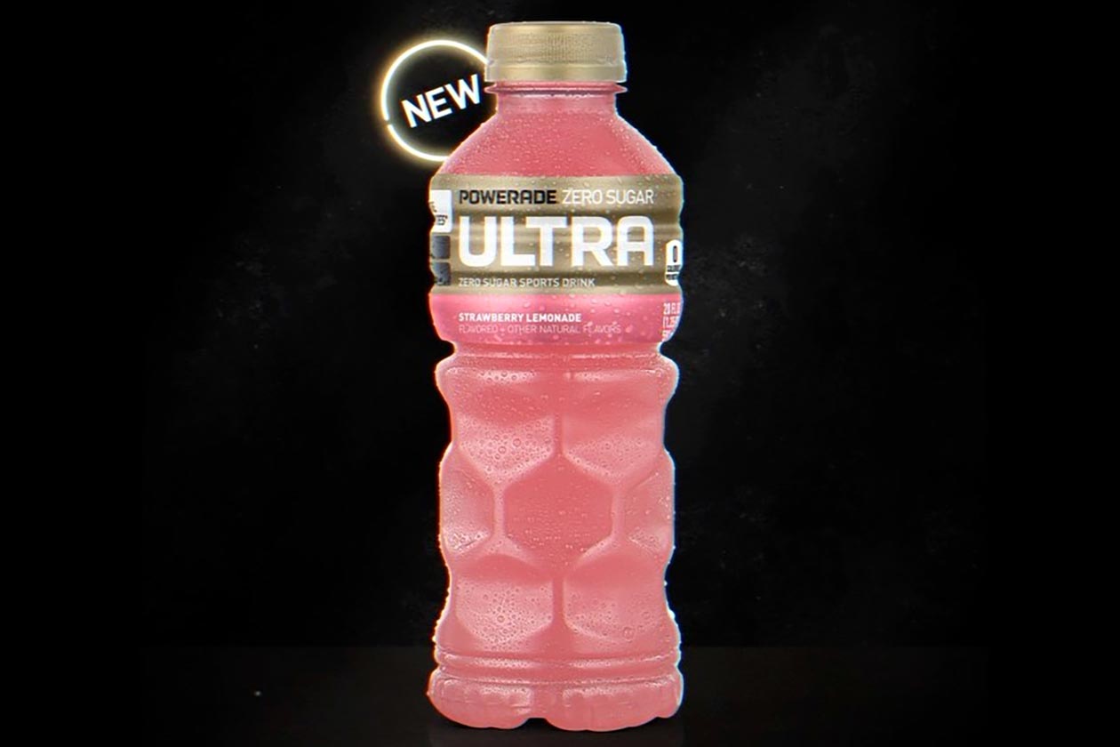 strawberry lemonade powerade ultra