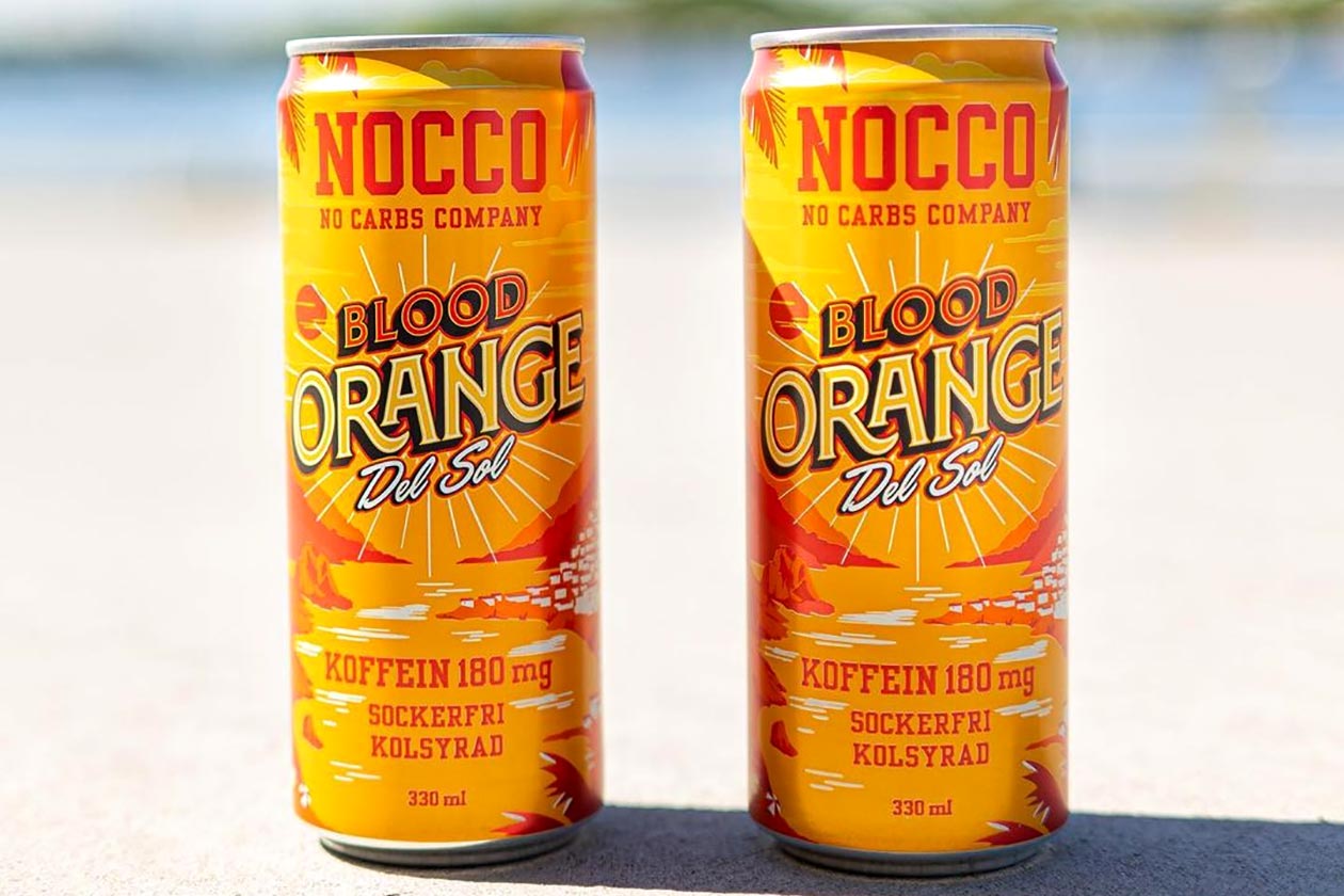 nocco bringing back blood orange