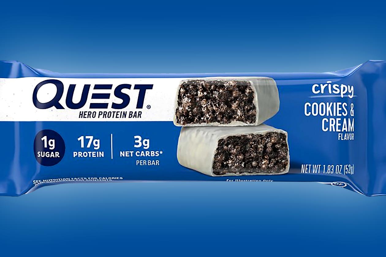 cookies and cream quest hero bar