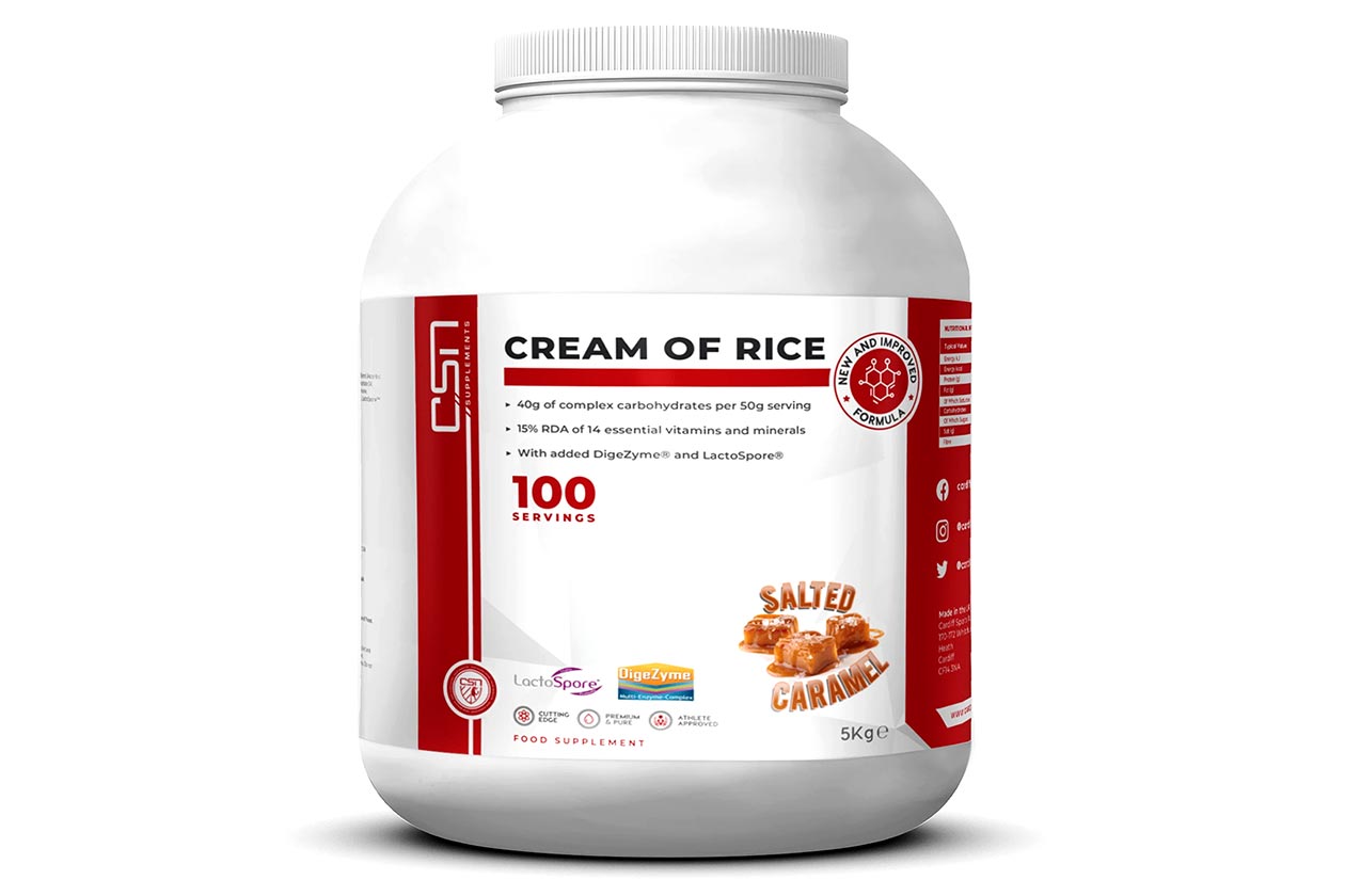 csn 5kg tub of cream of rice