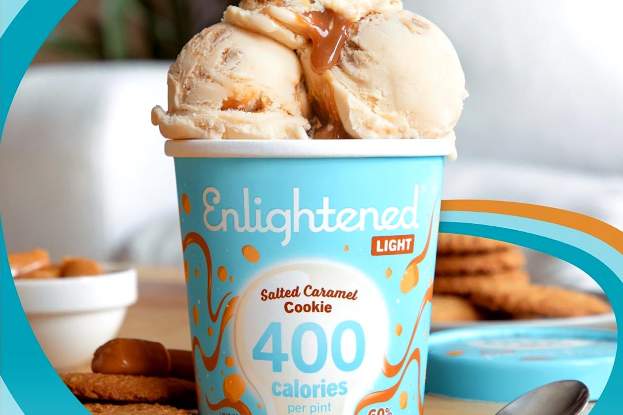 enlightened salted caramel cookie ice cream