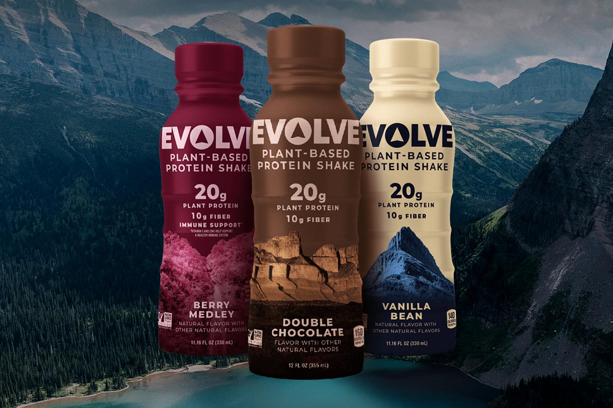 evolve plant based protein shake