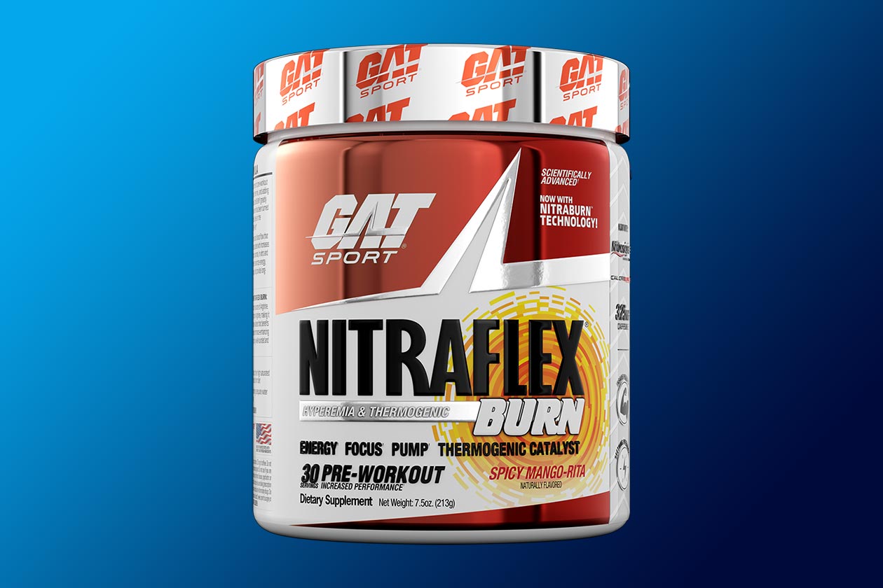 gat reformulates nitraflex burn