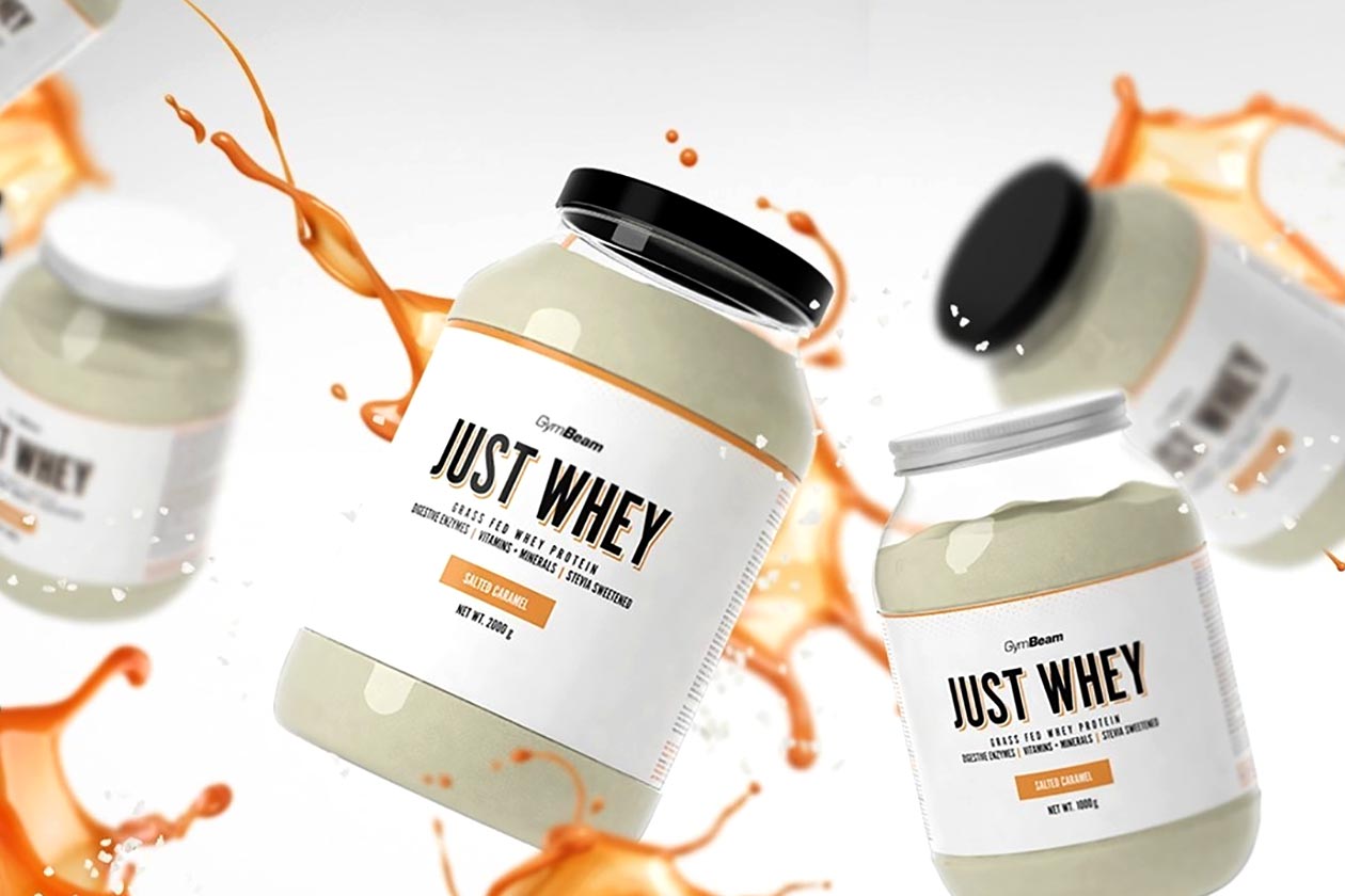 gymbeam salted caramel just whey