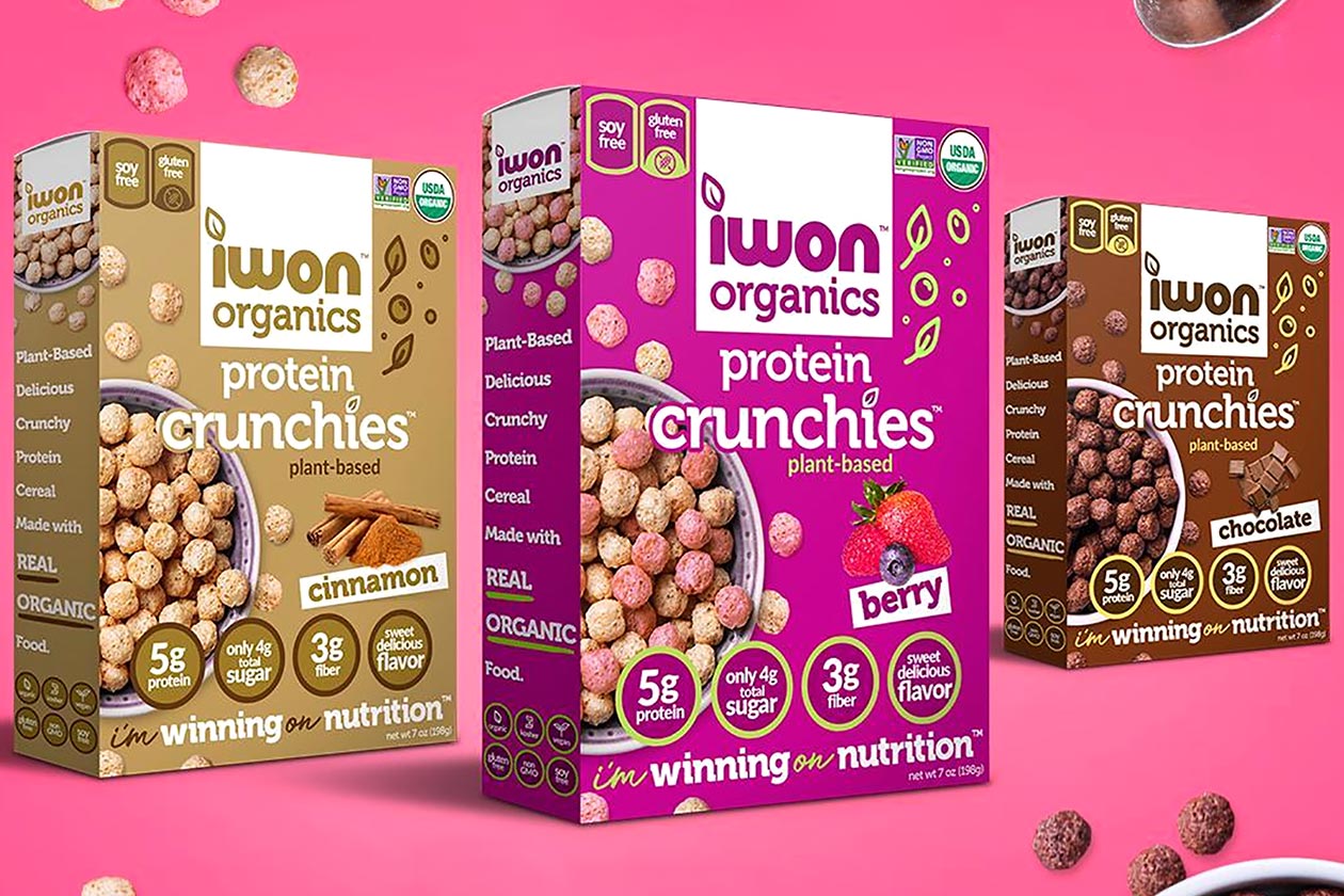 iwon organics protein crunchies