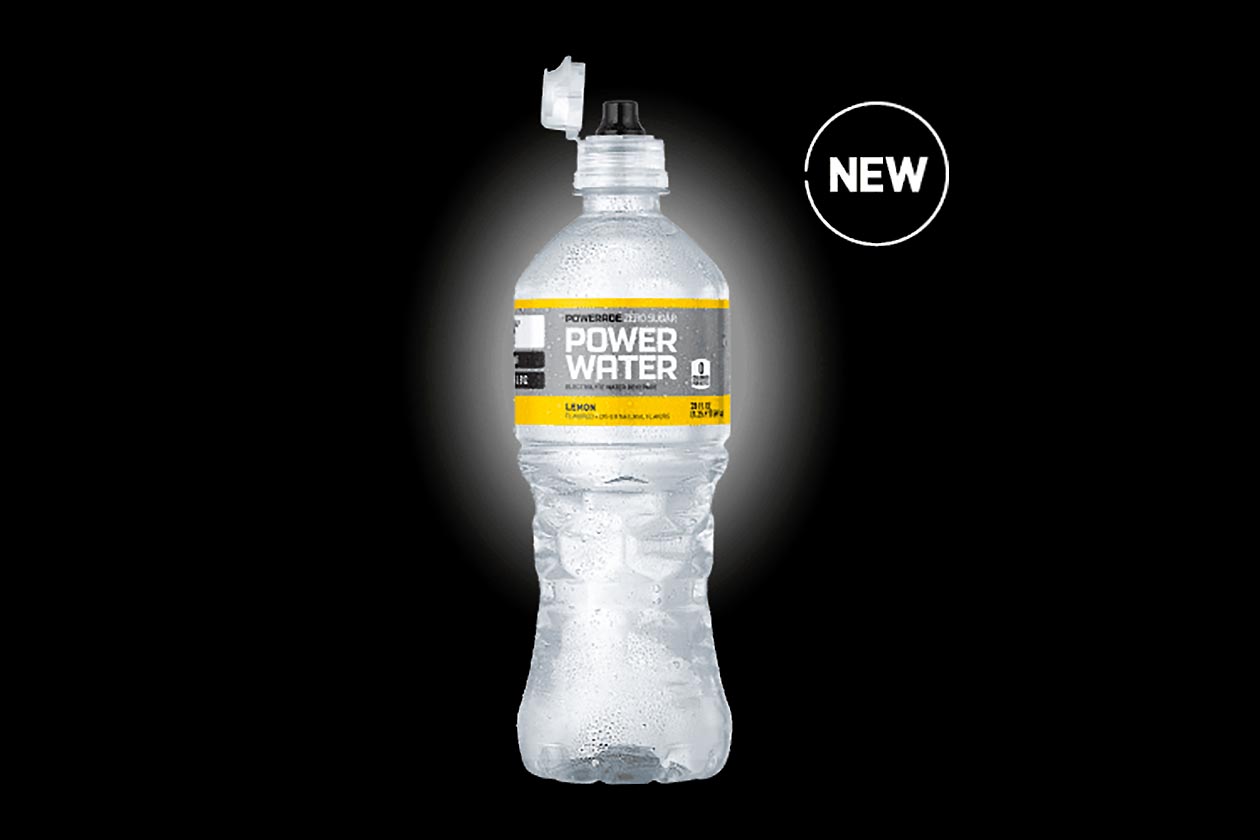 lemon powerade power water