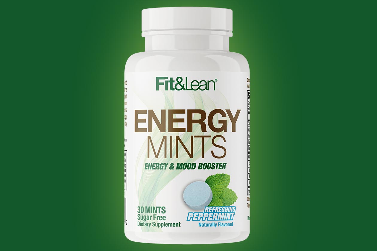 mhp fit and lean energy mints