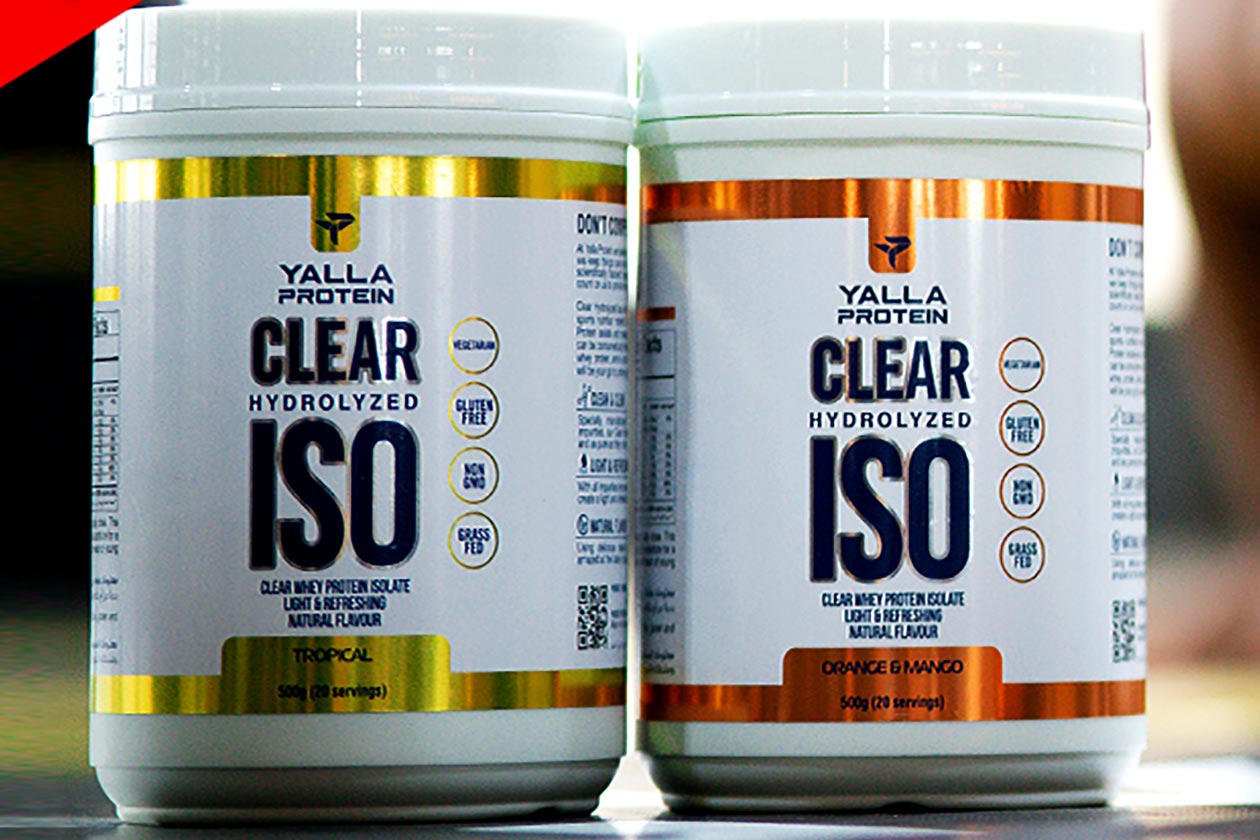 yalla protein clear hydrolyzed iso