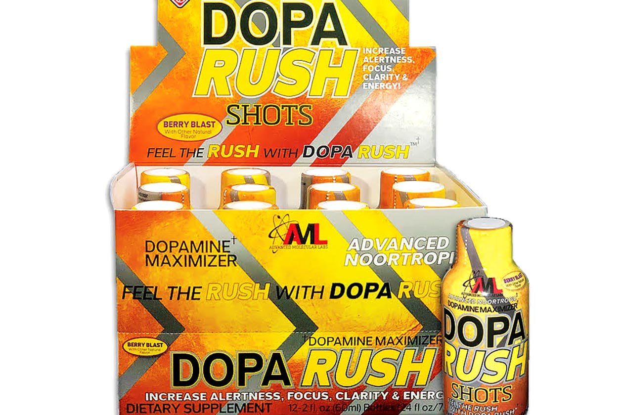 advanced molecular labs dopa rush shot