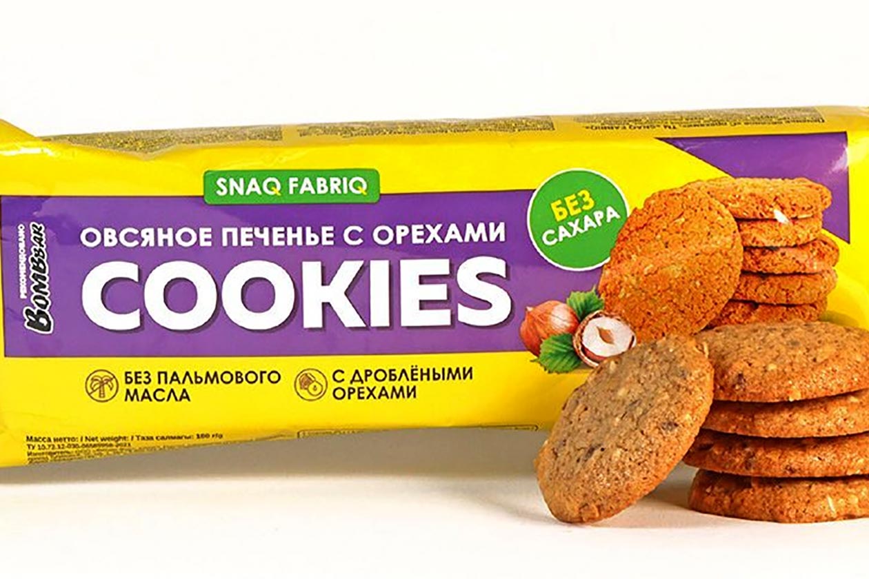 bombbar snaq fabriq oatmeal cookies