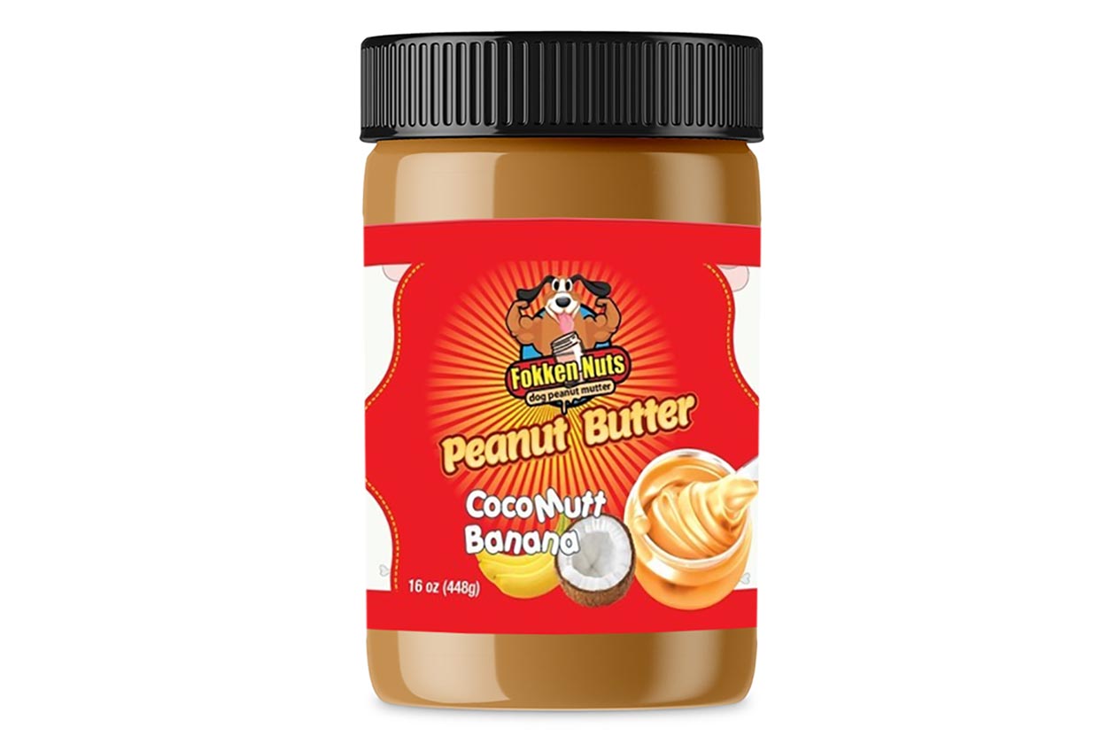 fokken nuts dog peanut mutter