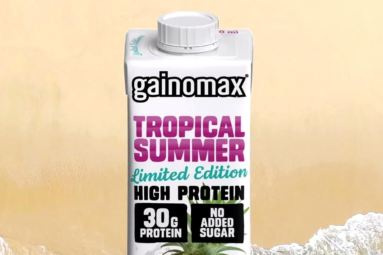 gainomax tropical summer protein shake