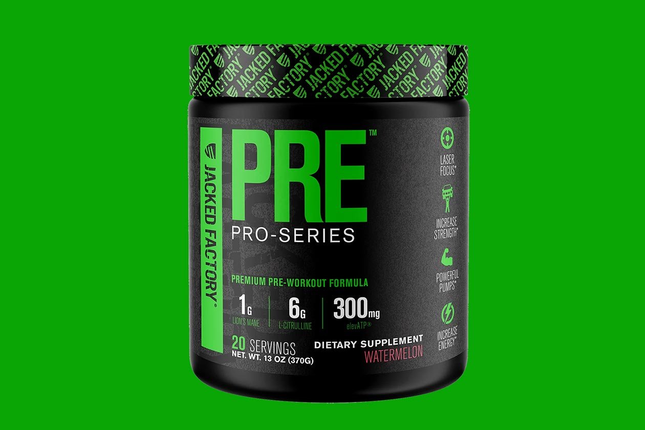 jacked factory pro series pre