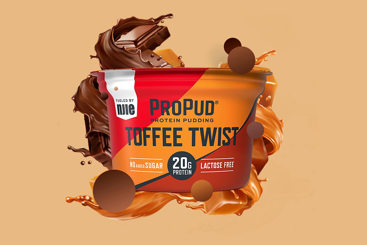 njie toffee twist propud protein pudding