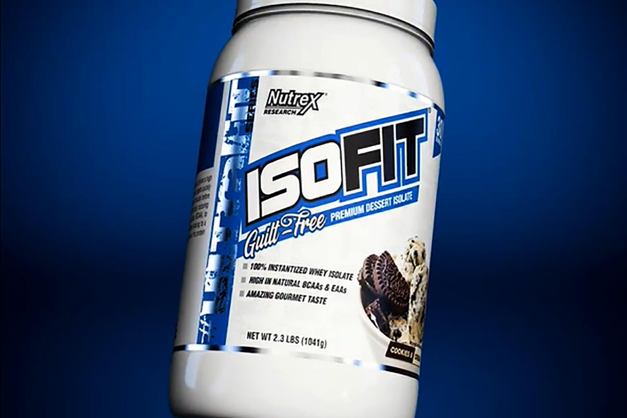 nutrex cookies and cream isofit