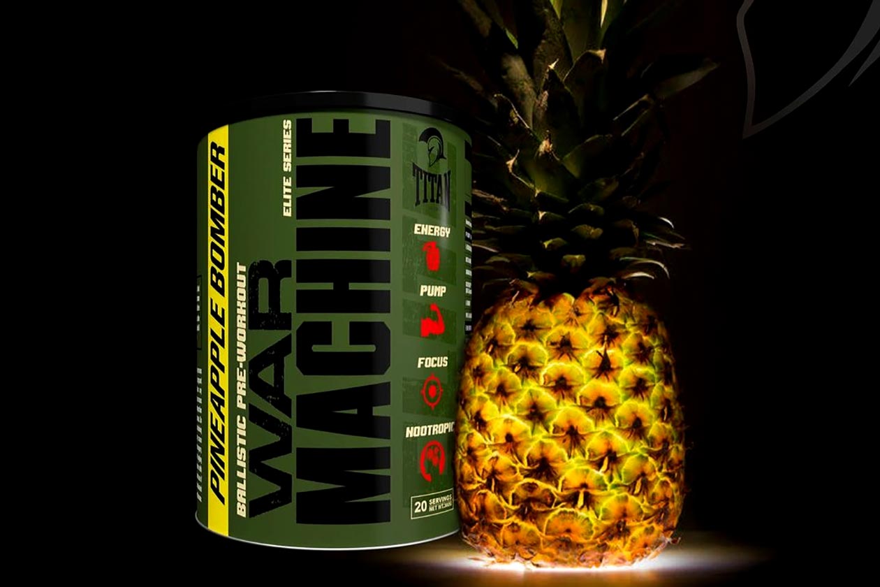 titan pineapple bombar war machine