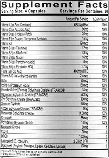 uxo supplements daily essentials