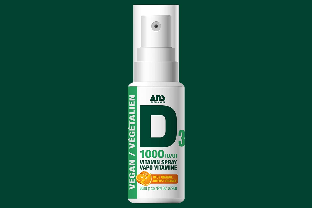 ans performance vitamin d3 spray bottle