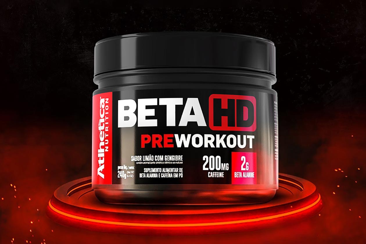 atlhetica nutrition beta hd pre-workout