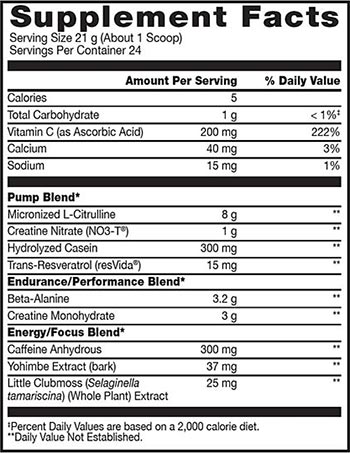 No Xplode Vaso Packing 8g Of Citrulline