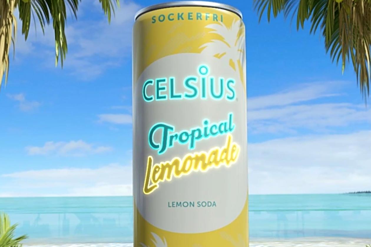 celsius tropical lemonade sweden